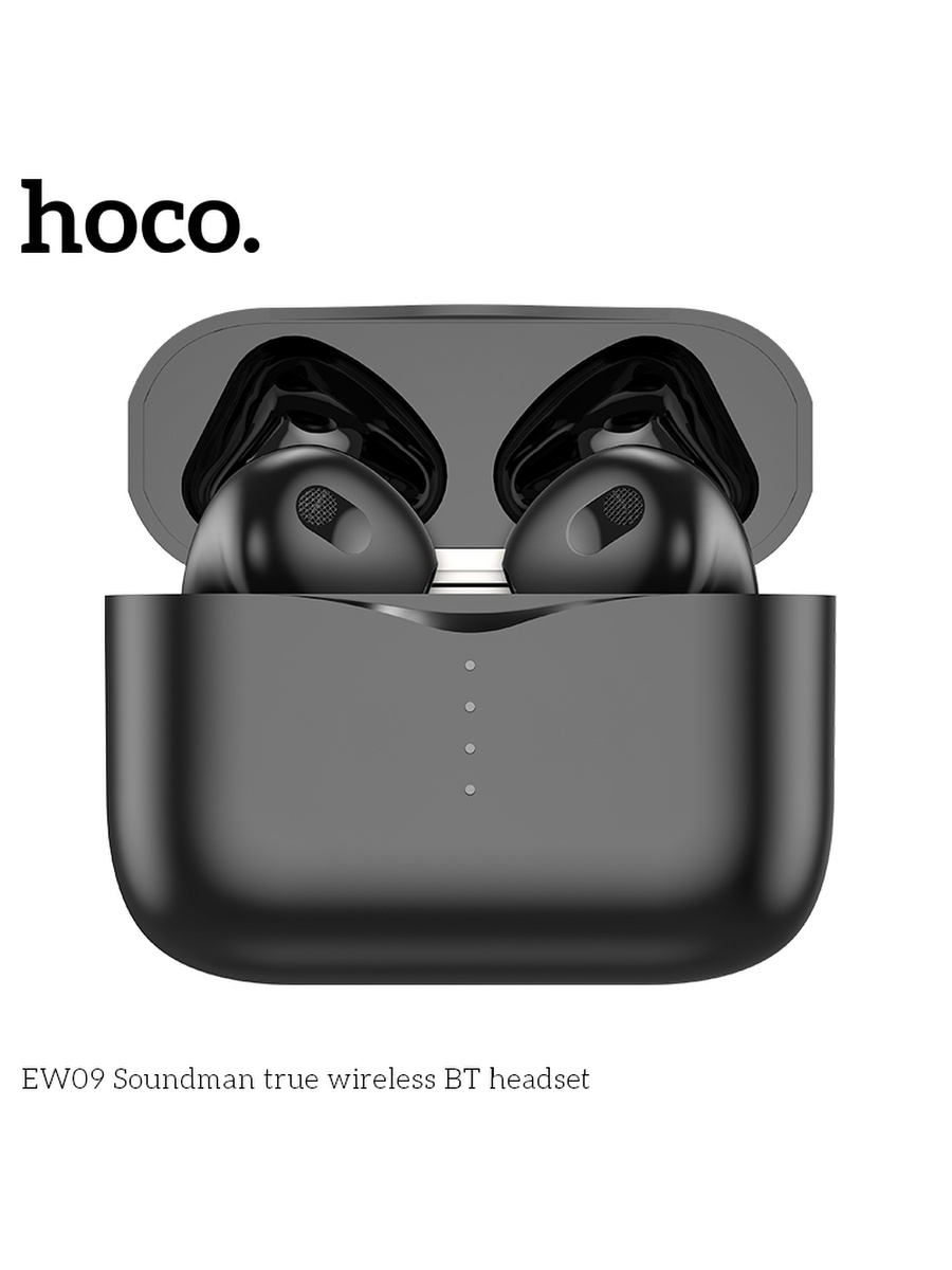 Bluetooth наушники HOCO TWS Wireless Headset EW09 белые,черные