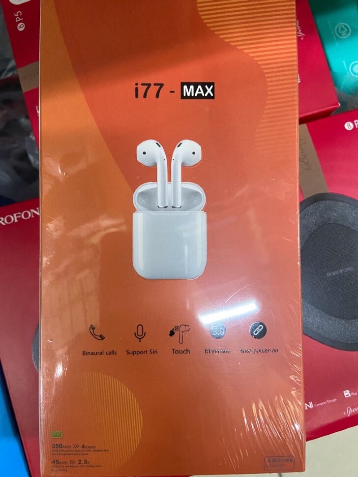Bluetooth наушники i77-max