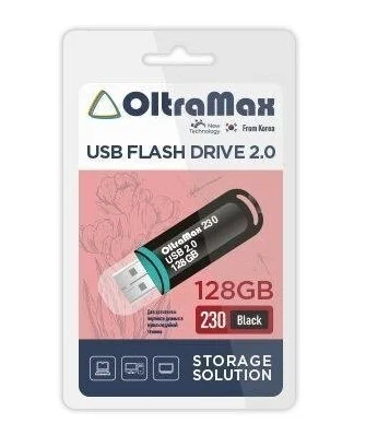 USB Flash 128GB OltraMax 230 2.0 цвет в ассортименте