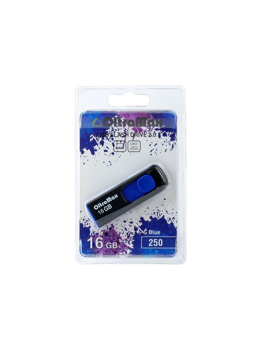 USB Flash 16GB Oltramax (250) цвета в ассортименте