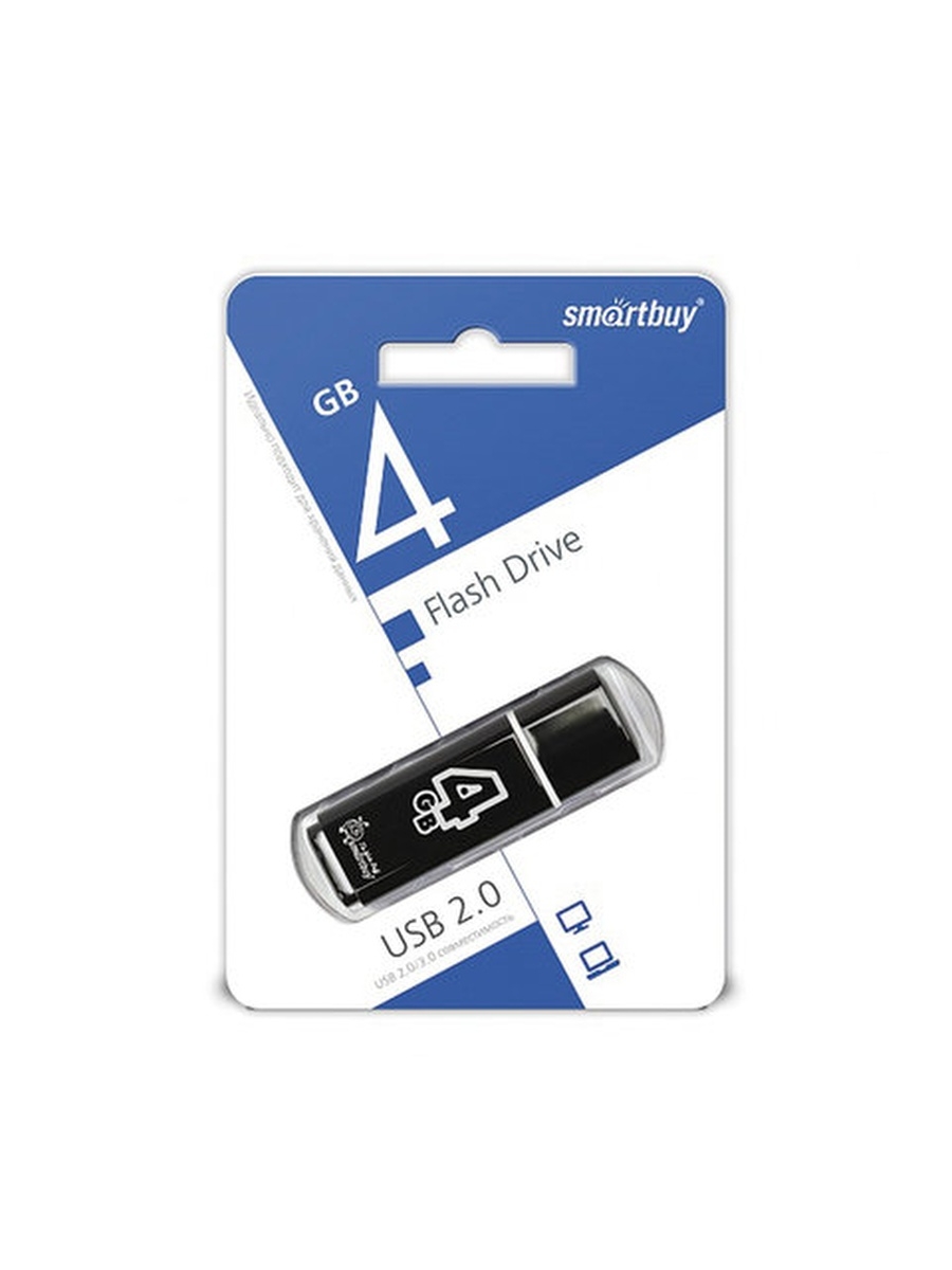 USB Flash 4GB SmartBay Glue цвета в ассортименте