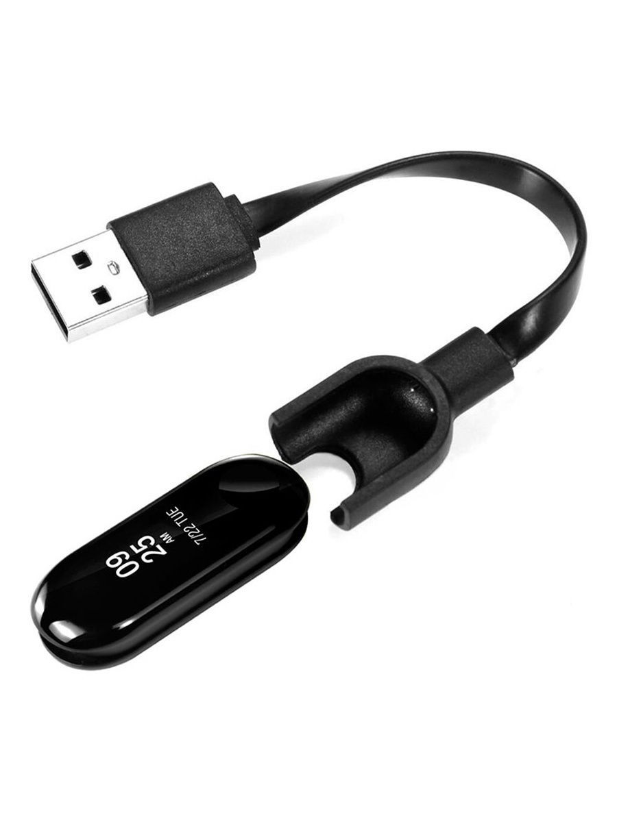 USB кабель для фитнес браслета Xiaomi Mi Band 3