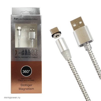 USB кабель магнитный X type-c