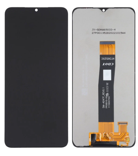 Дисплей для Samsung A047F Galaxy A04s + тачскрин (черный) Service Pack