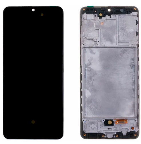 Дисплей для Samsung A315F Galaxy A31 + тачскрин (черный) Service Pack