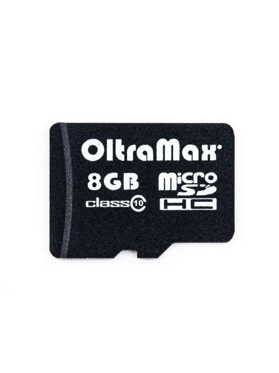 Карта памяти MicroSD 8GB OitraMax К10 (без адаптера)