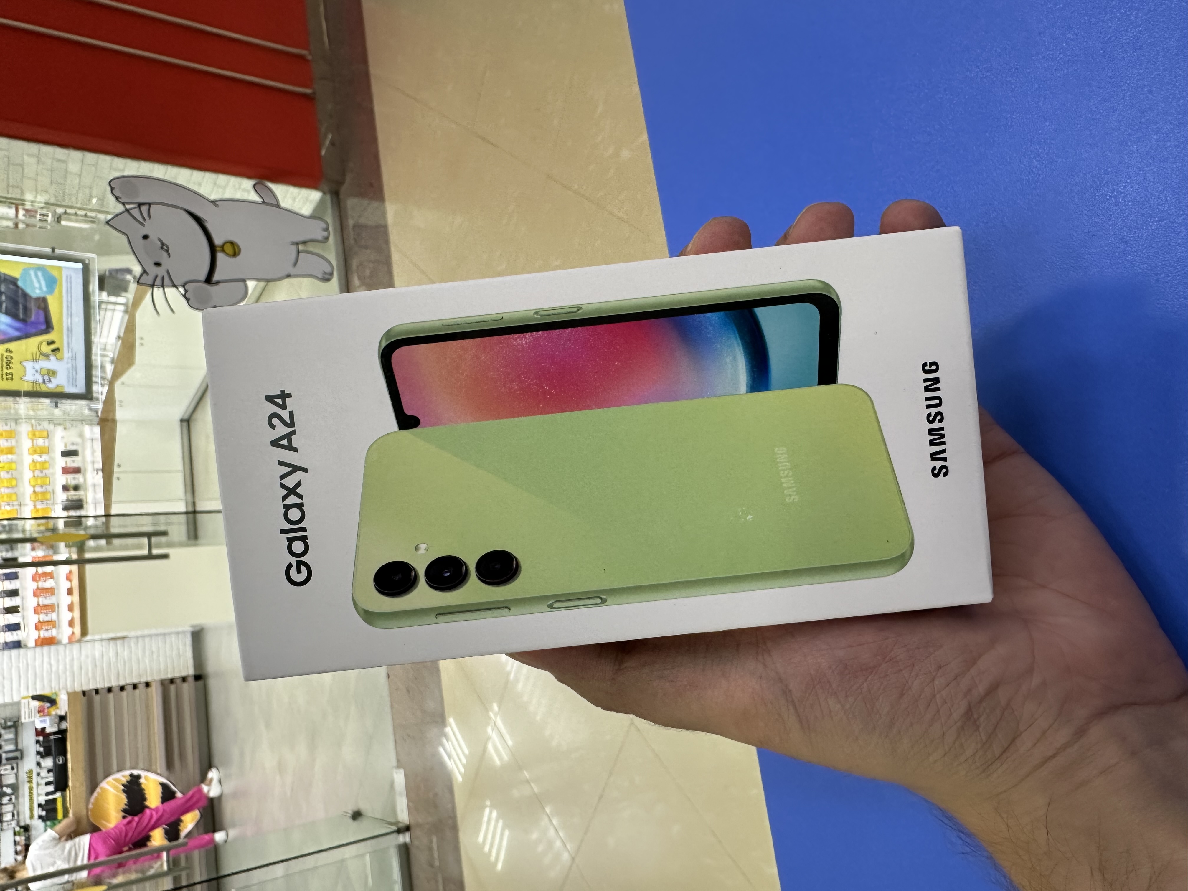 Samsung Galaxy A24, 4/128, зеленый, IMEI: 350532454414515