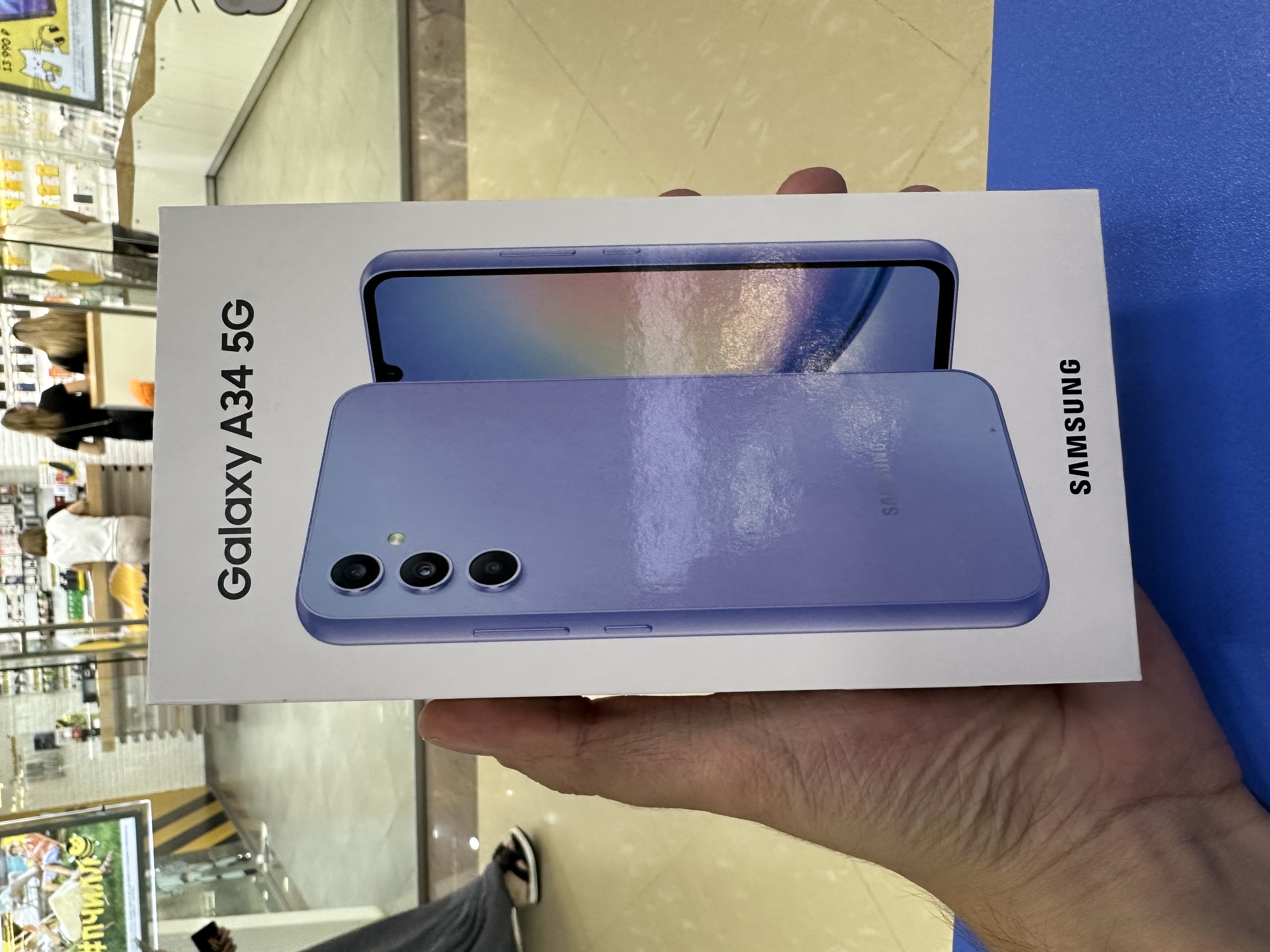 Samsung Galaxy A34, 8/256, фиолетовый, IMEI: 353370800487159