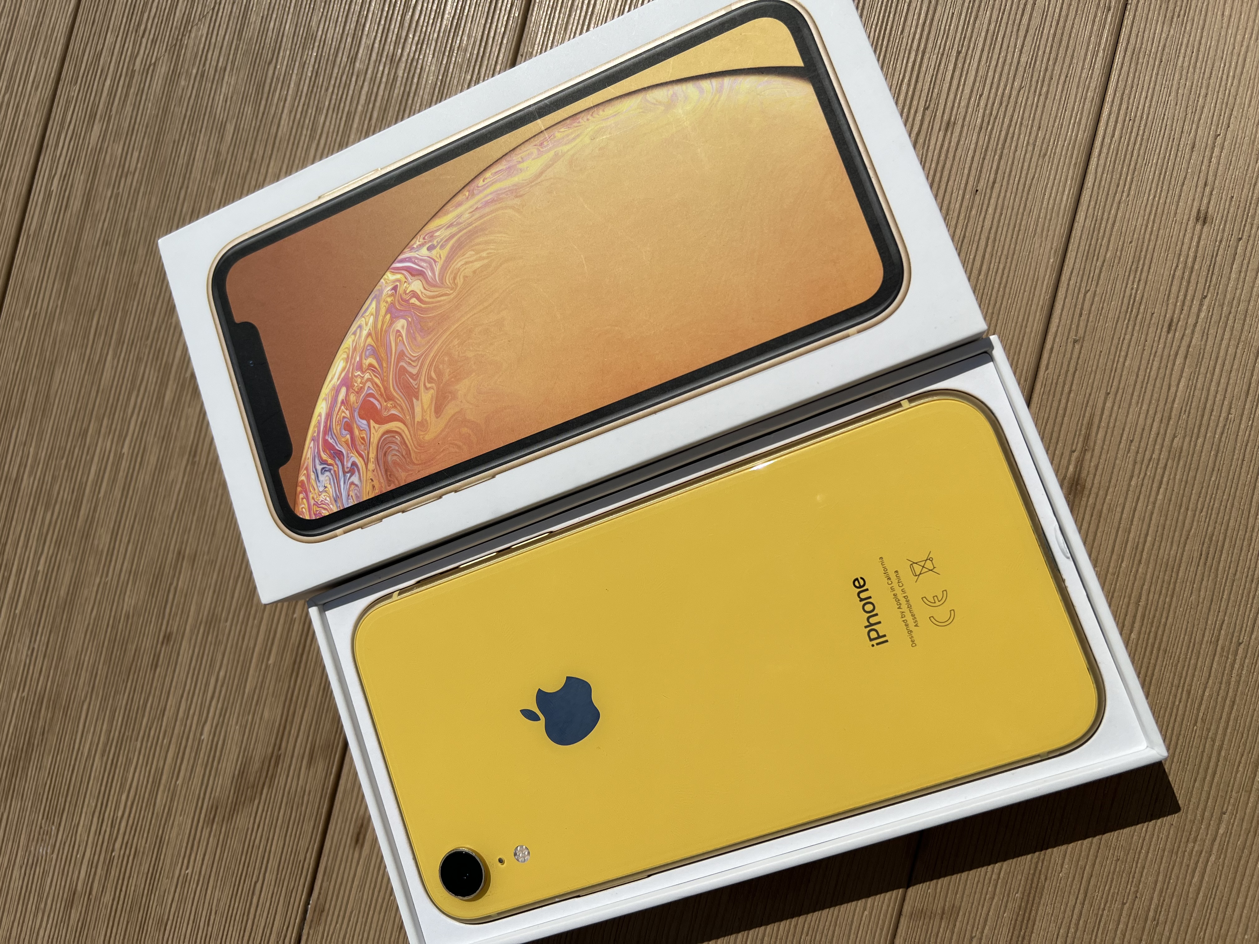 Apple iPhone Xr, 3/64, желтый, IMEI: 356828118420003